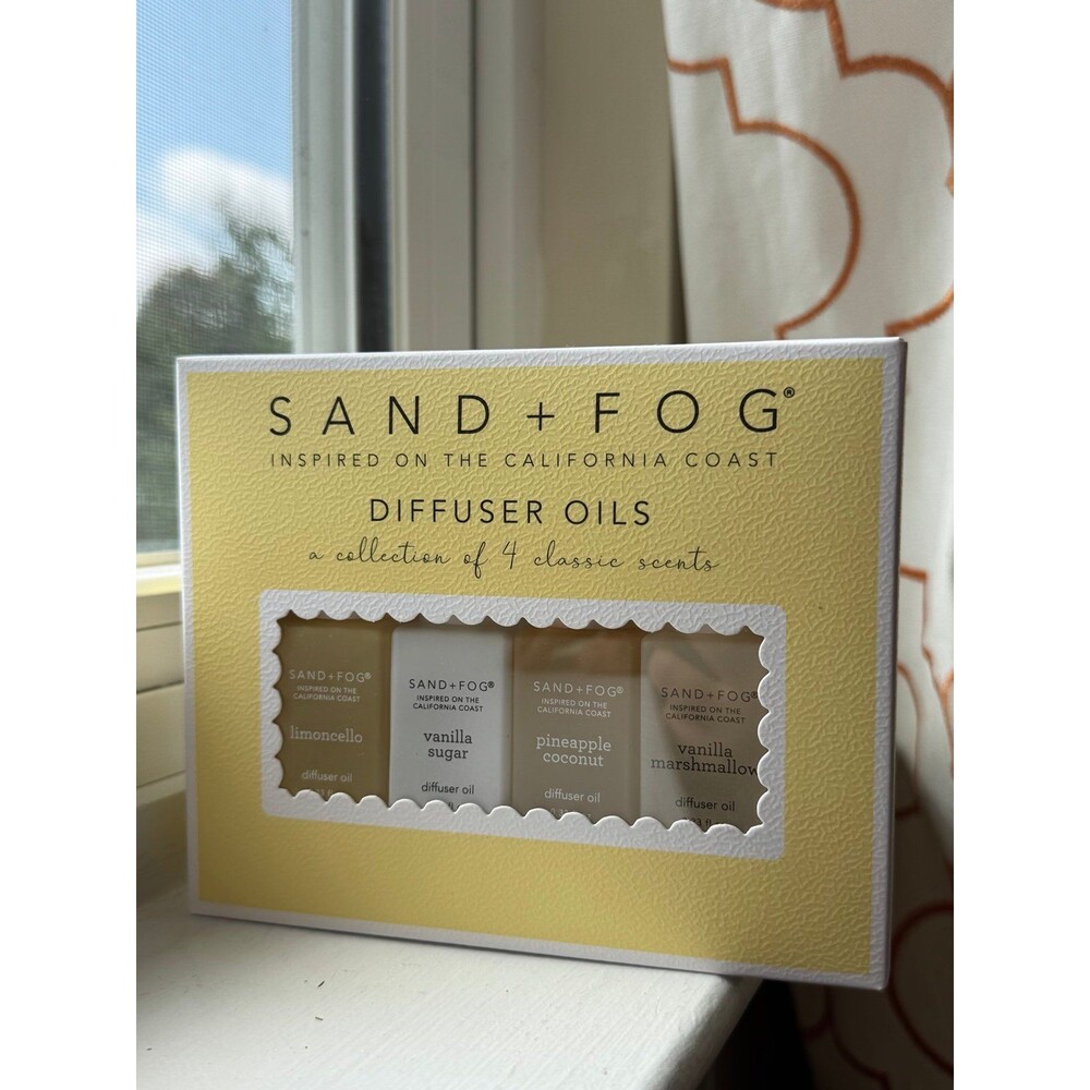 Sand and fog diffuser oils set 4 x 10 ml (0.33 oz)